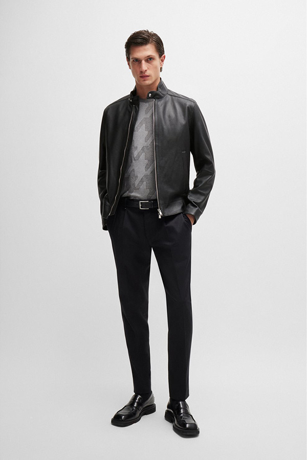 ΔΕΡΜΑΤΙΝΟ BOSS - 001 ΜΑΥΡΟ